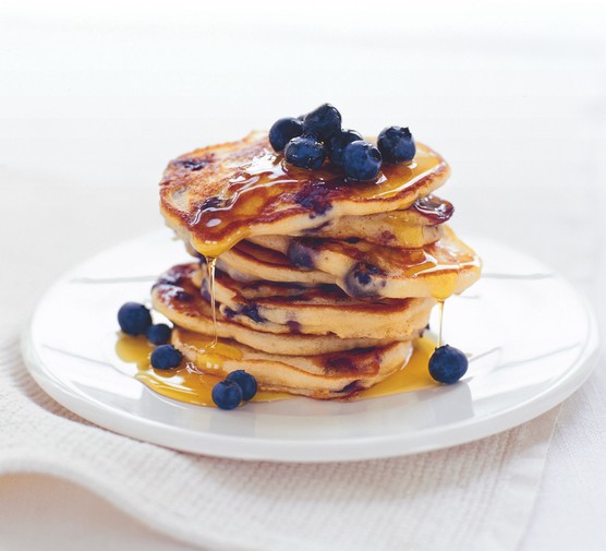 american blueberry pancakes