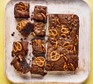 Fudgy brownies cut into squares