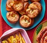 A selection of puffy parmesan & thyme yorkies