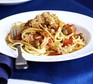Pesto & tomato pasta with crispy crumbs